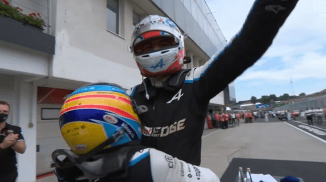 Esteban Ocon ganó su primera carrera en la Fórmula 1