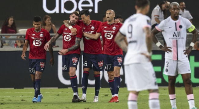 Lille vence 1-0 a PSG por final Supercopa