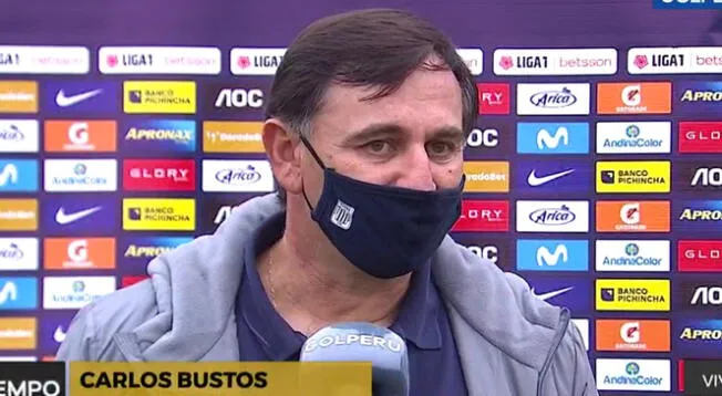 Carlos Bustos y sus palabras tras el Alianza Lima vs. Sport Boys por la Liga 1