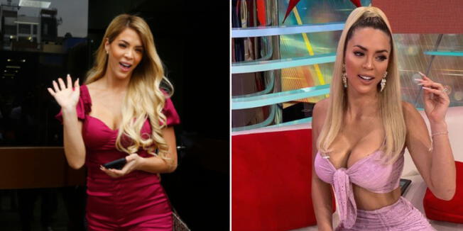 Sheyla Rojas y el peculiar mensaje que llamó la atención de sus fans.