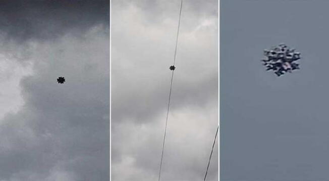 Captan supuesto ovni volando sobre Ecatepec Captan supuesto ovni volando sobre Ecatepec