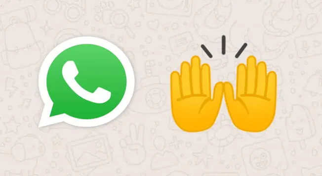 Conoce el verdadero significado de las manos levantadas en WhatsApp