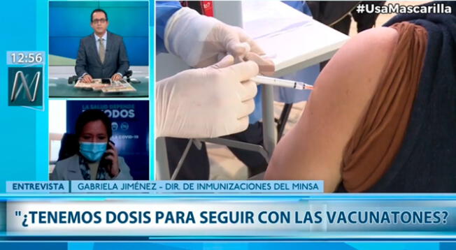 Funcionaria del Minsa responde sobre el uso de las vacunas Sinopharm y Pfizer.