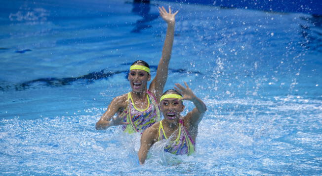 La dupla mexicana busca subirse al podio en nado sincronizado