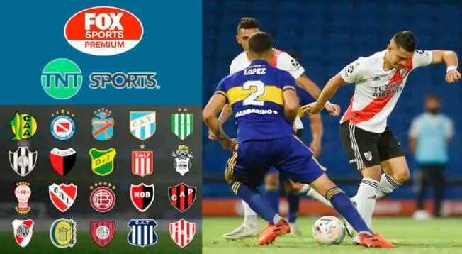 Sintoniza FOX Sports Premium y TNT Sports para ver Boca Juniors vs River Plate