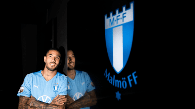 Sergio Peña se convirtió en nuevo refuerzo del Malmo FF
