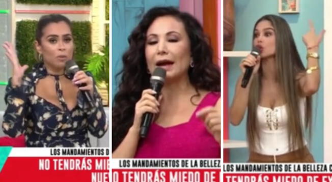 Janet Barboza fue blanco de críticas por su peinado.