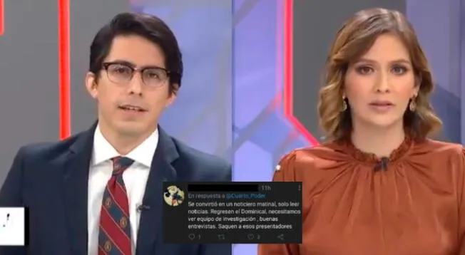 Cuarto Poder es blanco de criticas por el contenido que presenta.