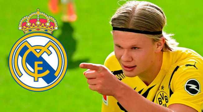 Erling Haaland habría aceptado jugar en el Real Madrid