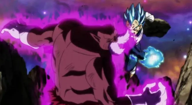 Vegeta y Toppo protagonizaron una de las mejores peleas en el Torneo del Poder