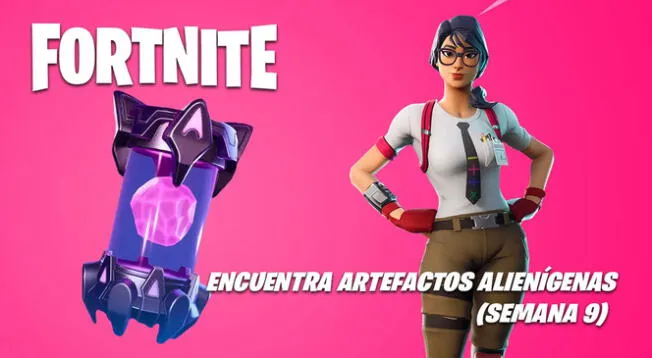 Fortnite: ubicación de los Artefactos Alienígenas - semana 9