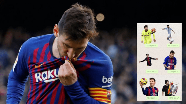 Lionel Messi: Descarga los mejores stickers del argentino para WhatsApp.