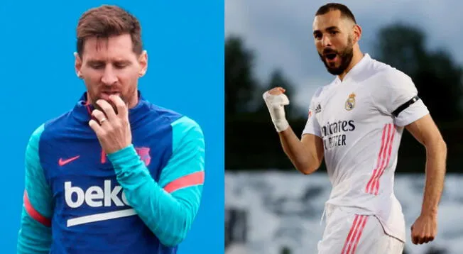 Benzema y su polémica publicación tras la salida de Messi del Barcelona