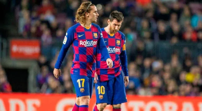 Griezmann le envía un mensaje a Messi e hinchas lo señalan por su salida