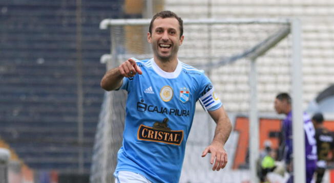 Horacio Calcaterra suma 3 goles con Sporting Cristal en el 2021.