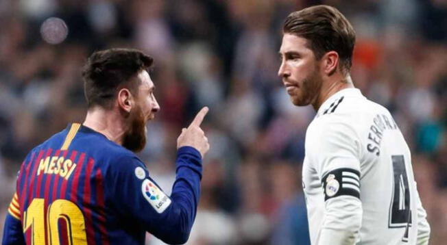 Sergio Ramos y Lionel Messi se han enfrentado cuando ambos jugaban en Real Madrid y Barcelona, respectivamente