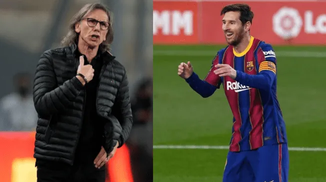 Gareca aseguró que próximo equipo de Messi deberá ganar sí o sí Champions