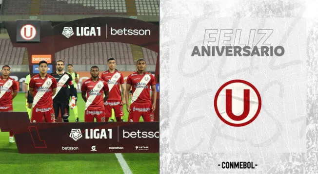 Conmebol: "¡Felices 97 años al Club Universitario de Deportes"