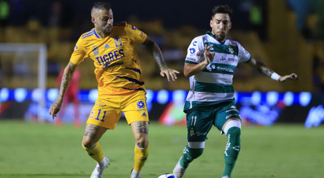 TUDN Tigres vs. Santos Laguna por la Liga MX