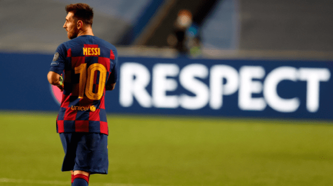 Lionel Messi se despidió de Barcelona. Lionel Messi se despidió de Barcelona.