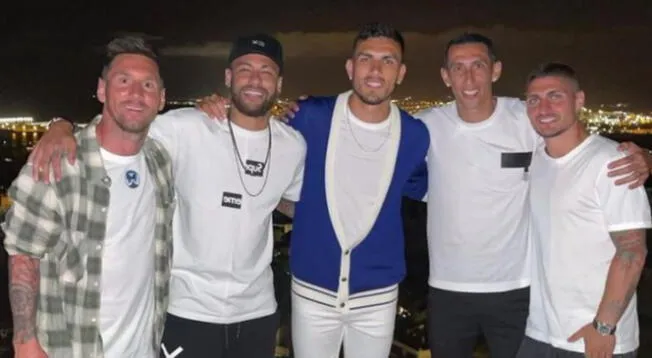 Messi, Neymar, Di María, Paredes y Verratti pasaron sus últimas vacaciones en Ibiza.