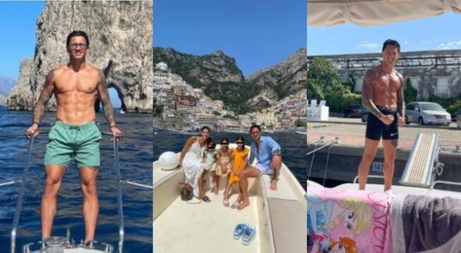 Gianluca Lapadula comparte fotografías de su viaje junto a su esposa y sus hijas.