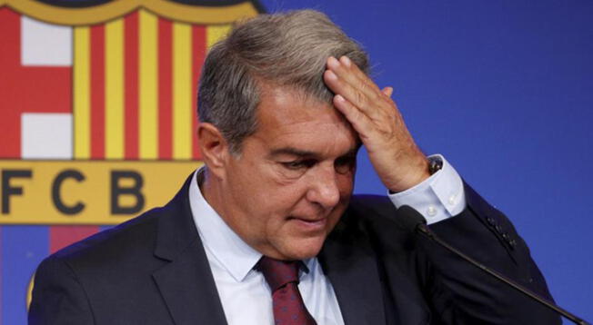 Joan Laporta Barcelona está en crisis