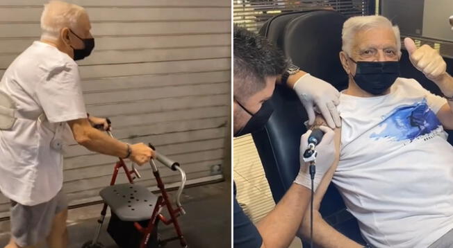 Hombre octogenario se arma de valor y se tatúa los nombres de sus tres hijos Hombre octogenario se arma de valor y se tatúa los nombres de sus tres hijos