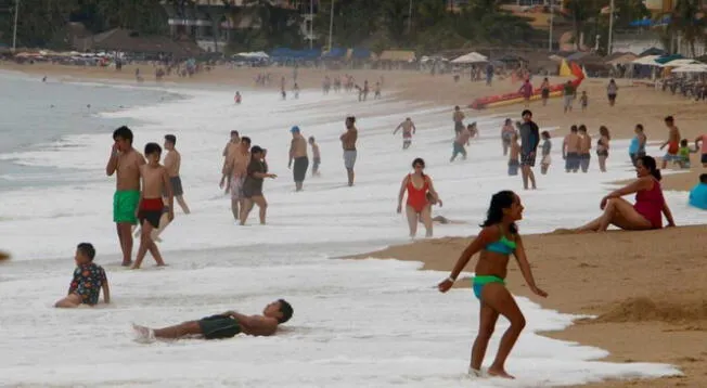 Las playas del estado de Guerrero tendrán un aforo de 40 por ciento a partir de este lunes