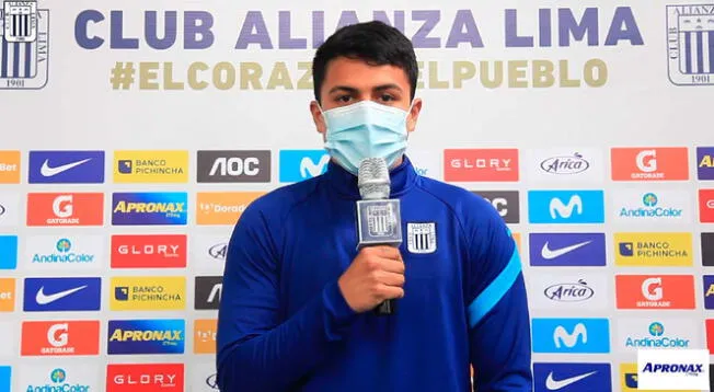 Jairo Concha se encuentra con la confianza a tope tras anotar con Alianza Lima