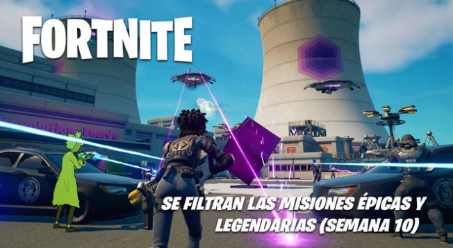 Fortnite Temporada 7: se filtran las misiones épicas y legendarias - Semana 10