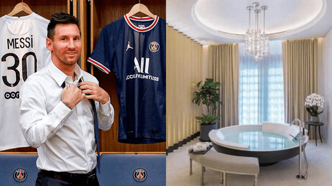 Lionel Messi pasará algunas semanas en un lujoso hotel de París.