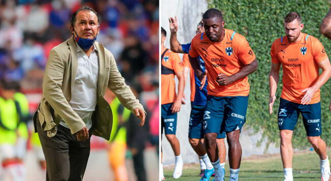 Lo celebra Juan Reynoso: las tres bajas de Monterrey que no jugarán ante Cruz Azul