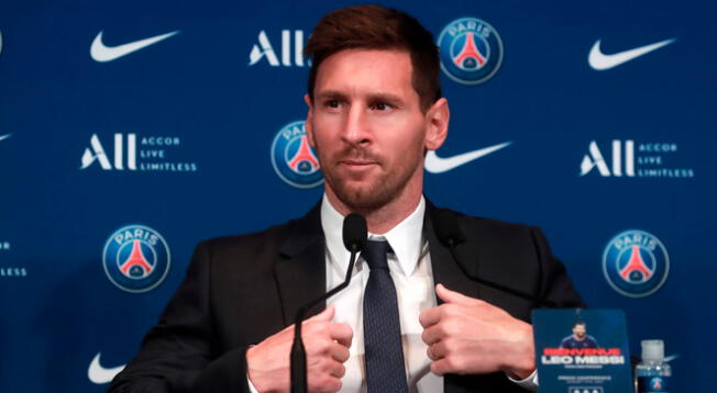 Lionel Messi fue presentado oficialmente como jugador del PSG