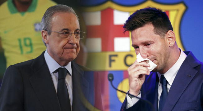 Florentino Pérez niega haber intervenido en la salida de Messi al PSG