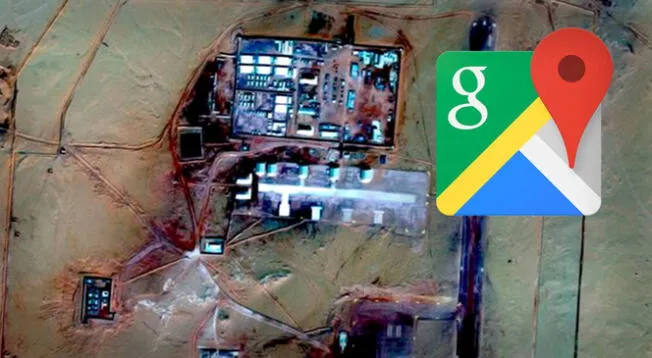Usuario de Google Maps encuentra una base militar secreta en el desierto del Sahara