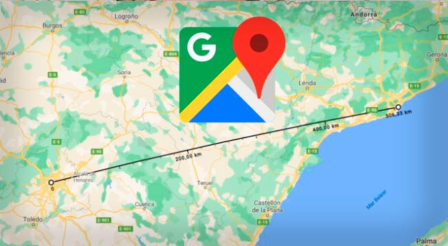 Google Maps: ¿Cómo calcular la distancia que entre dos países lejanos?
