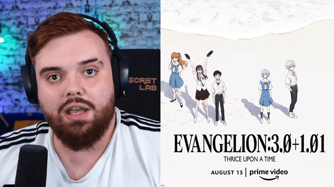 Evangelion 3.0 + 1.0: Ibai realizará un Watch Party de la película en Twitch