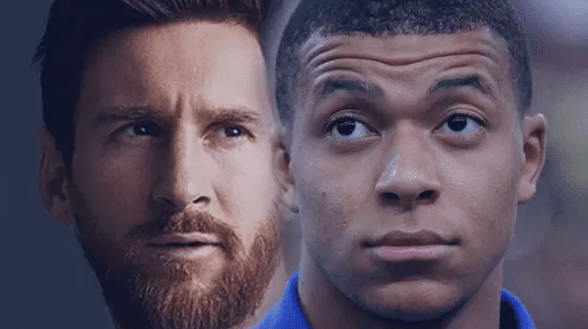 Lionel Messi y Kylian Mbappé se encontraron en el PSG