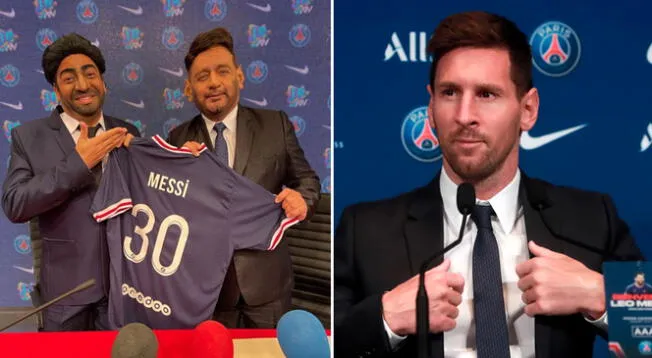 JB prepara divertido sketch sobre la firma de Lionel Messi en el PSG