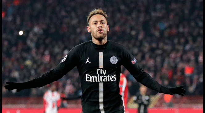 Neymar saludó al club parisino por su 51 aniversario