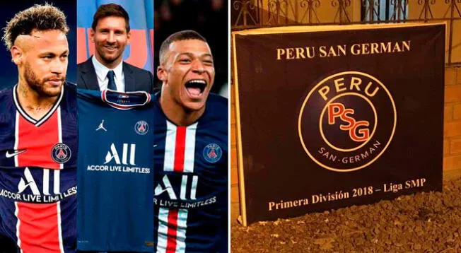 PSG peruano desea conocer a Neymar Mbappé y Messi