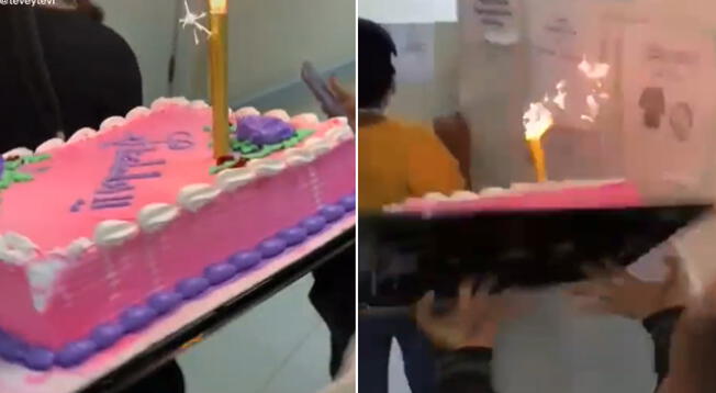 Mira la "sorpresa" de cumpleaños que acabó mal y video es viral en TikTok