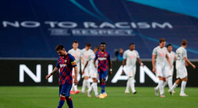 Con Messi, Barcelona sufrió ante Bayern su peor derrota histórica por Champions