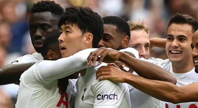 Son le dio la victoria a Tottenham sobre Manchester City