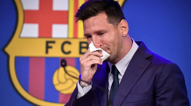 Laporta habló sobre la salida de Lionel Messi
