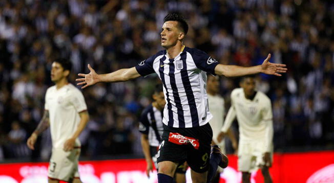 Mauricio Affonso anotó en el último clásico que ganó Alianza Lima