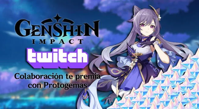 Genshin Impact y Twitch se unen para regalar Protogemas
