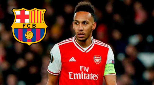 FC Barcelona desea a Aubameyang