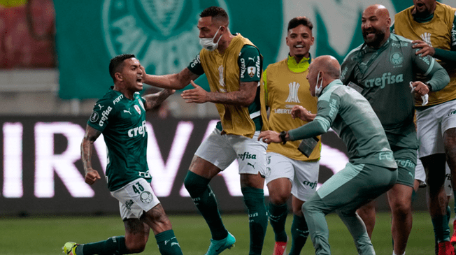 Palmeiras derrotó a Sao Paulo por los cuartos de la Copa Libertadores desde el Allianz Parque.